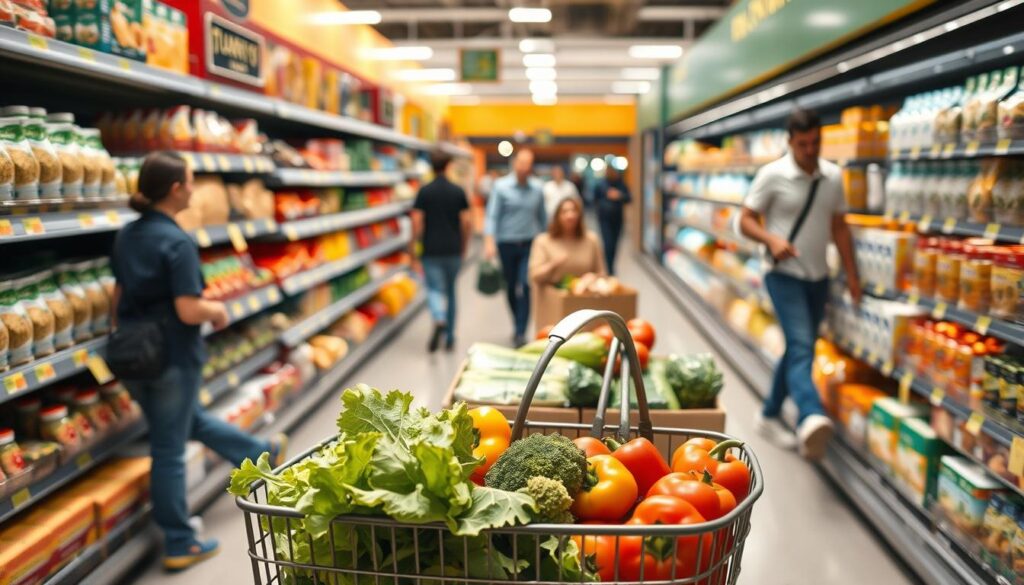 grocery shopping on a budget